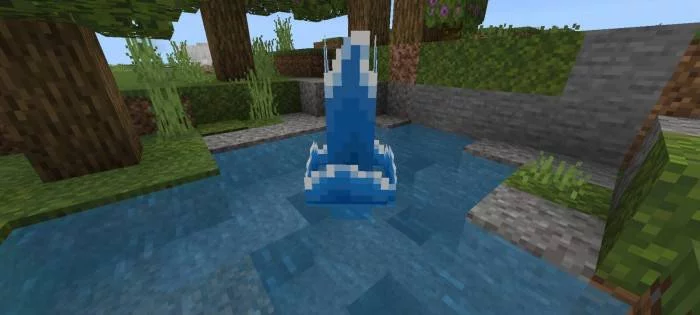 Водяной всплеск | Мод Всплеск