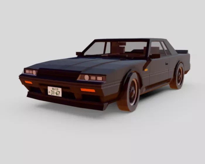 Черный | Мод Ниссан Скайлайн Р31
