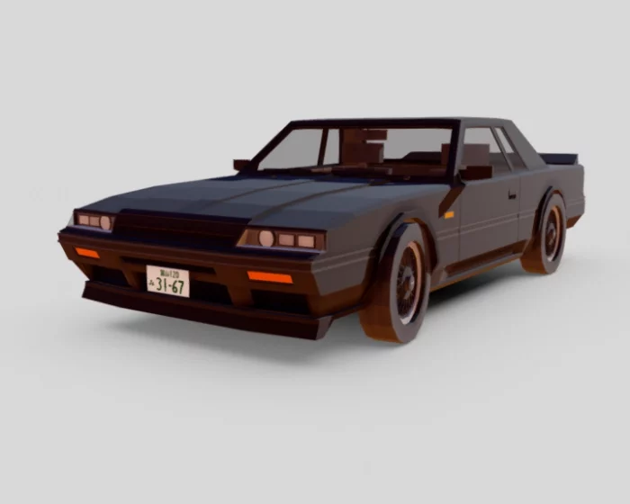 Черный | Мод Ниссан Скайлайн Р31