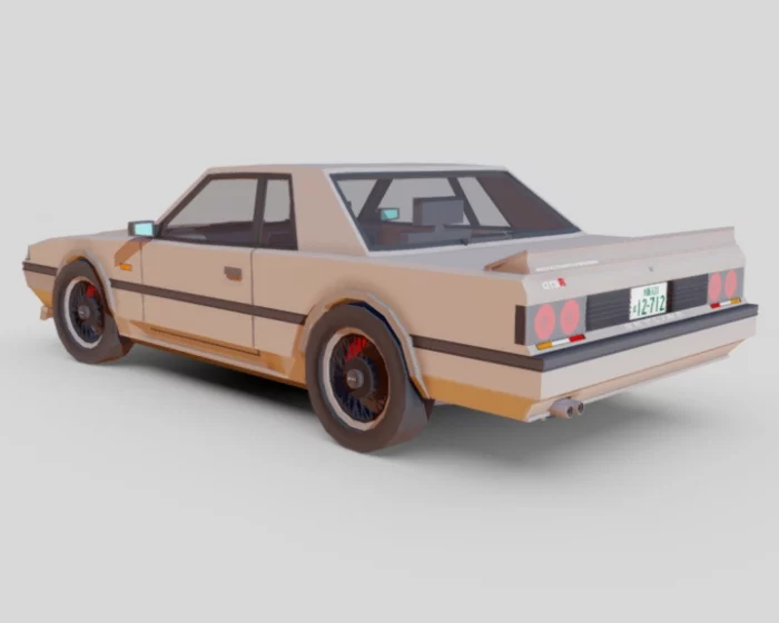 Вид сзади | Мод Ниссан Скайлайн Р31