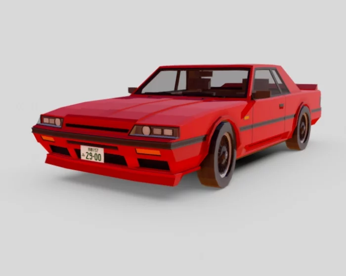 Красный | Мод Ниссан Скайлайн Р31