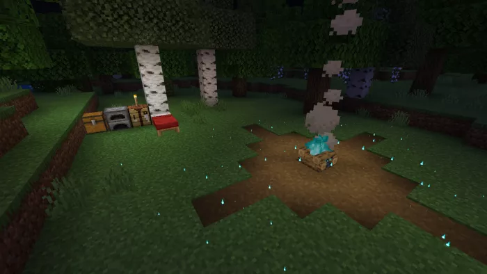 Исцеляющий костер | Мод Исцеляющий костер