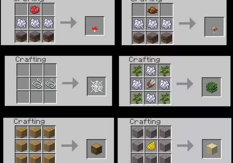 Рецепты мода | Мод Крафтинг плюс
