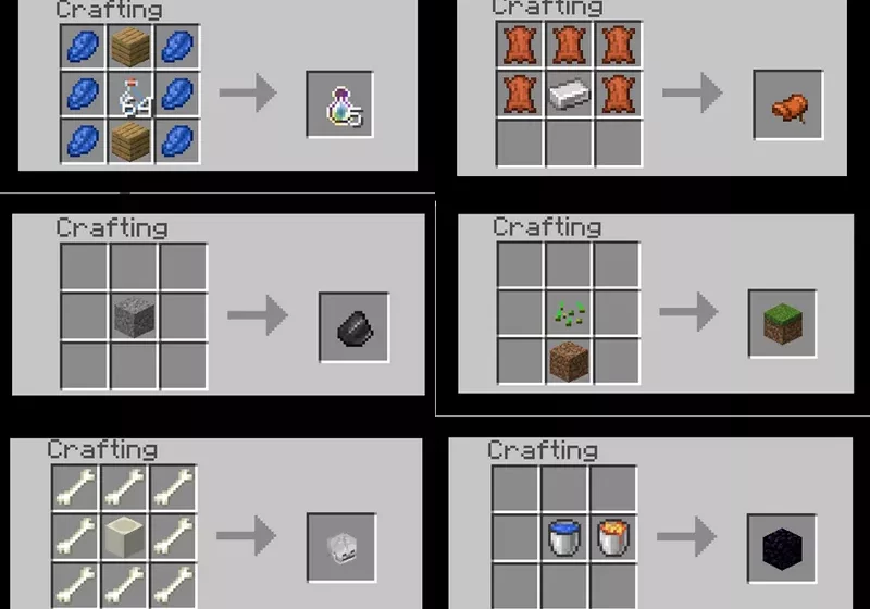 Рецепты мода | Мод Крафтинг плюс