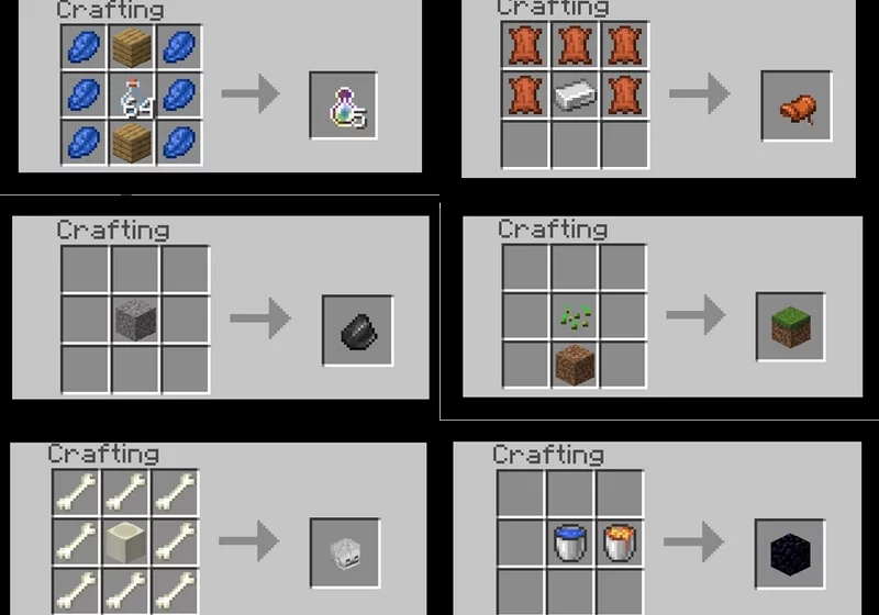 Рецепты мода | Мод Крафтинг плюс