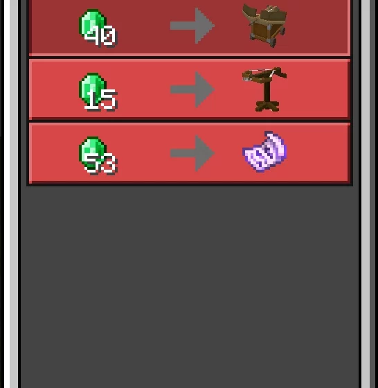 Меню торговли | Мод Фракции