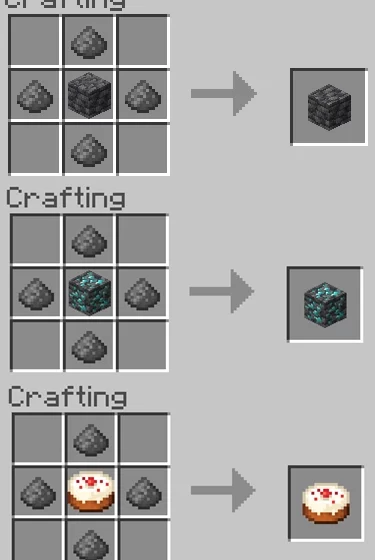 Крафт блоков | Мод Взрывающиеся блоки