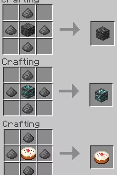 Крафт блоков | Мод Взрывающиеся блоки