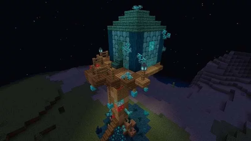 Башня | Мод Люминесцентный апдейт
