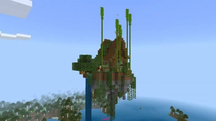 Парящие острова | Мод Интересные структуры