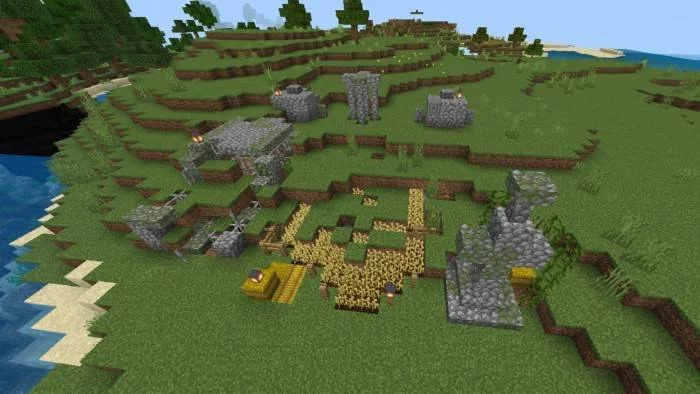 Сухое дерево | Мод Интересные структуры