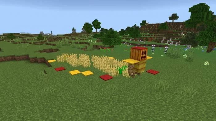 Заброшенное поле | Мод Интересные структуры