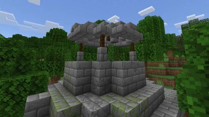 Несколько разрушенных построек | Мод Интересные структуры