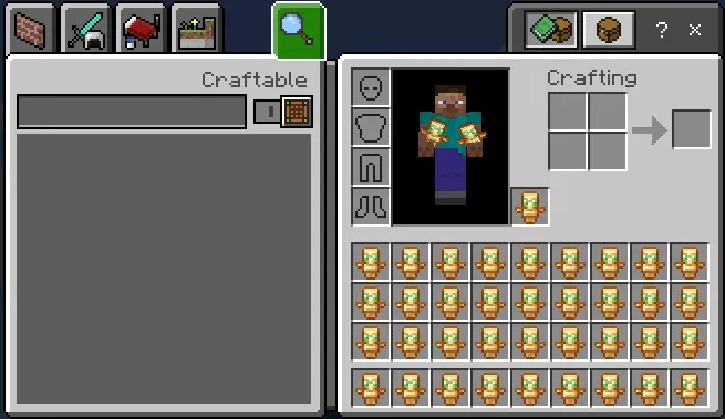 Тотемы в инвентаре | Мод Пассивный тотем