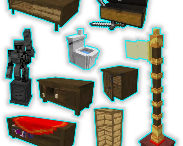 Предметы | Мод Мяу-мебель