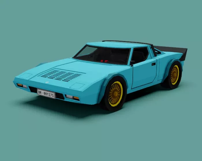 Синий | Мод Ланча Стратос