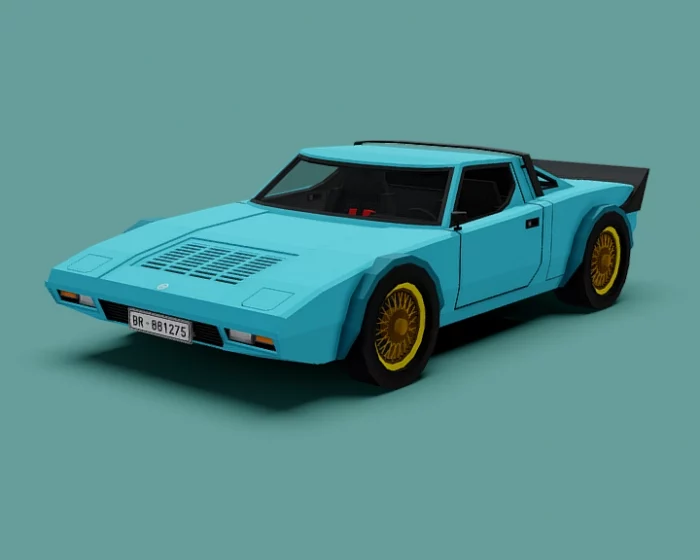 Синий | Мод Ланча Стратос