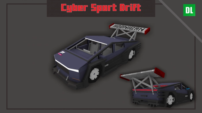 Дрифт | Мод Тесла Кибер-трак