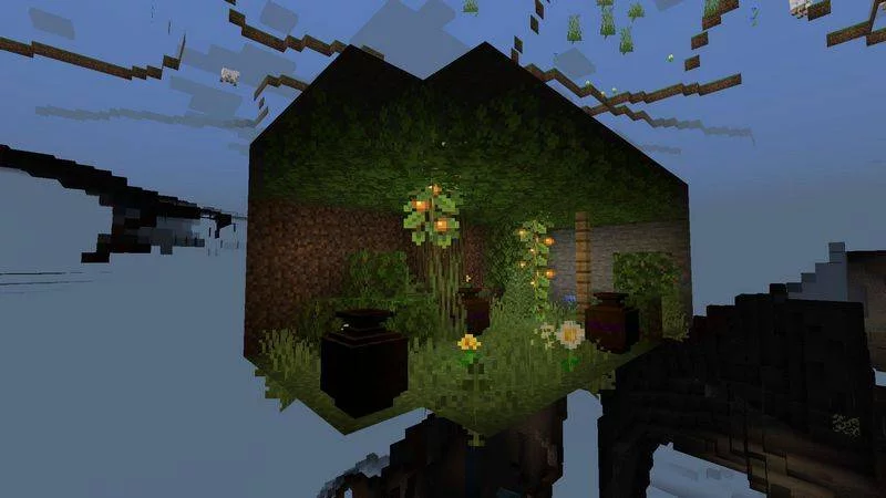 Структуры | Мод Лут в вазах