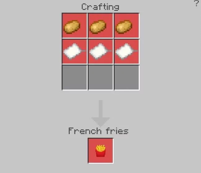 Фри | Мод Создаваемая еда