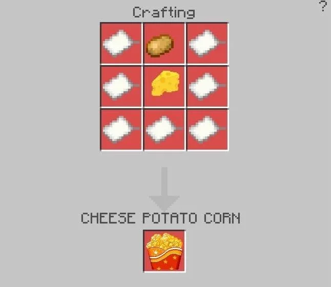 Попкорн | Мод Создаваемая еда