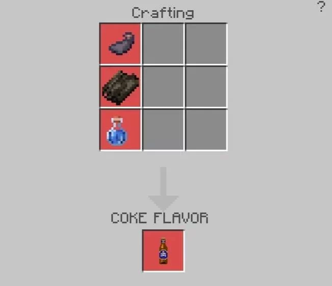 Содовую | Мод Создаваемая еда