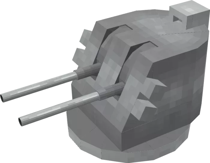 Спаренные пушки 127-мм | Мод Линкор Миссури