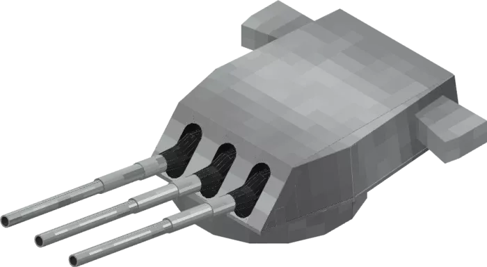 Туррель с 406-мм | Мод Линкор Миссури