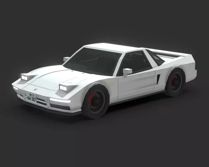 Белый Гран-при | Мод Honda NSX Type S Zero (NA1)