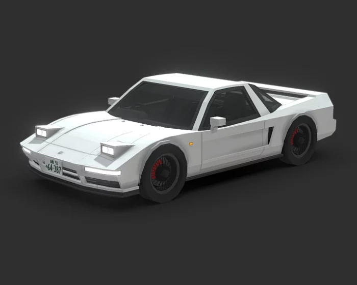 Белый Гран-при | Мод Honda NSX Type S Zero (NA1)