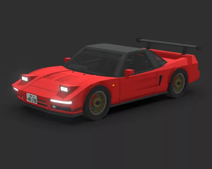 Тюнинг из Initial-D | Мод Honda NSX Type S Zero (NA1)