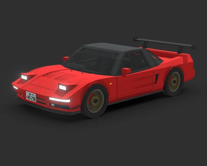 Тюнинг из Initial-D | Мод Honda NSX Type S Zero (NA1)