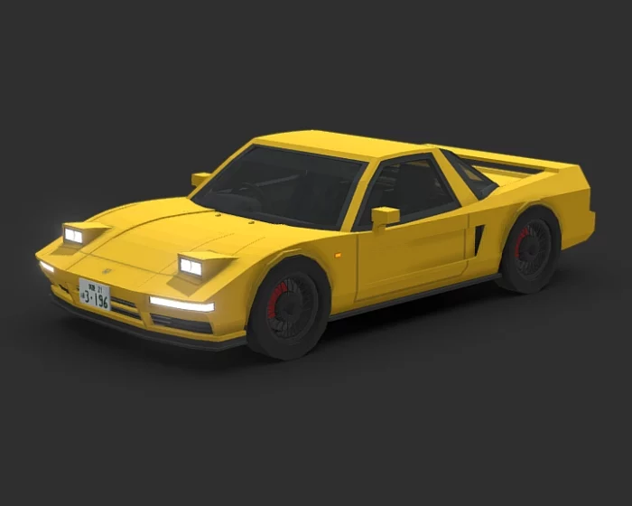 Желтый Инди | Мод Honda NSX Type S Zero (NA1)