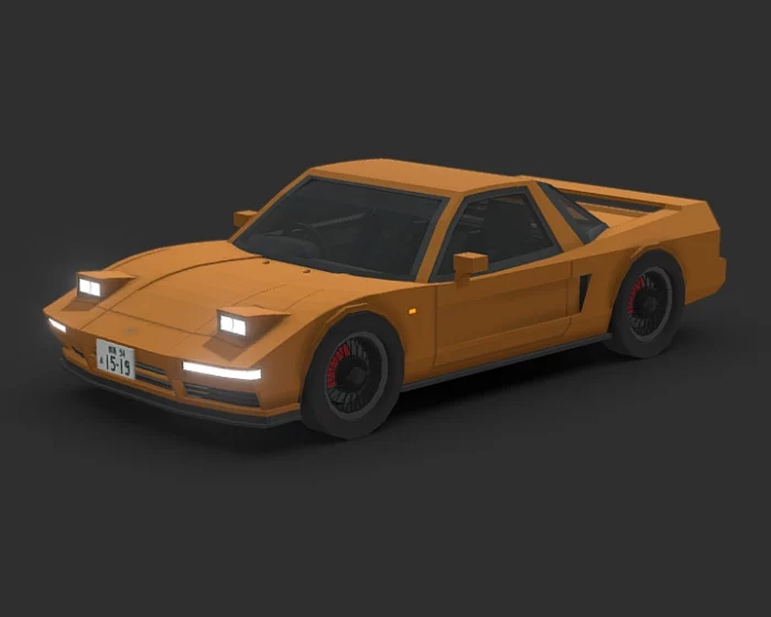 Оранжевый «Имола» | Мод Honda NSX Type S Zero (NA1)