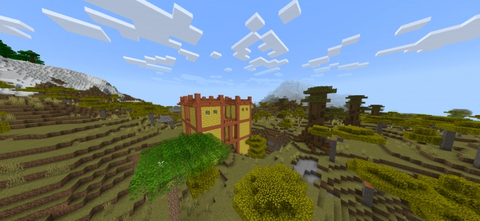 Храм саванн | Мод Ванильная эволюция