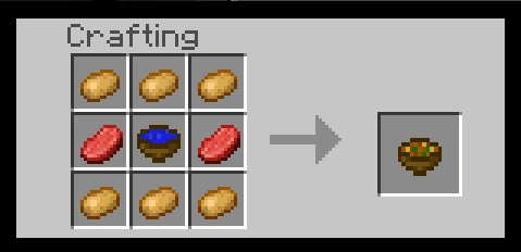 Рецепт крафта | Мод Супы плюс