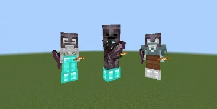 Монстры в броне | Мод Снаряжение для мобов