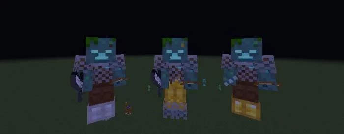 Монстры в броне | Мод Снаряжение для мобов