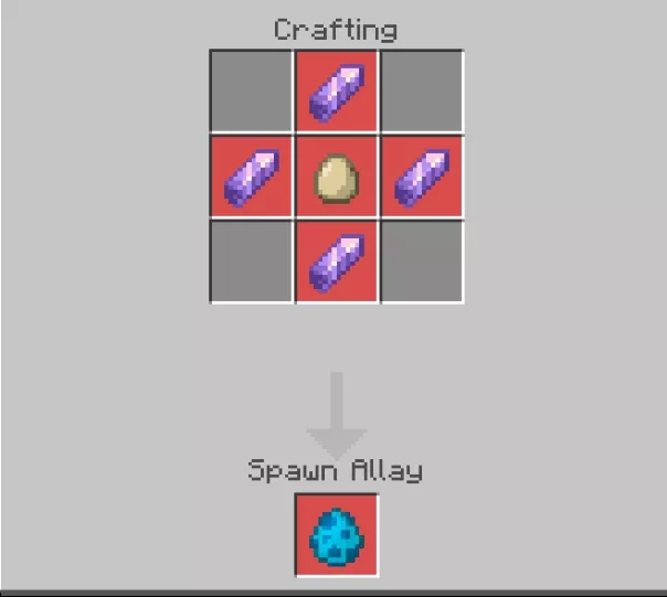 Превью мода | Мод Крафт яиц призыва