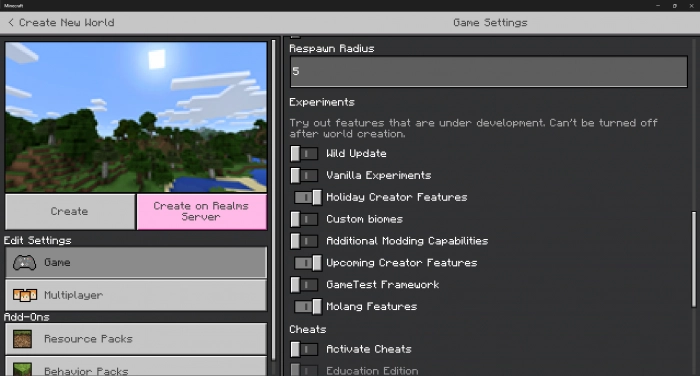 Настройки | Мод Мантии