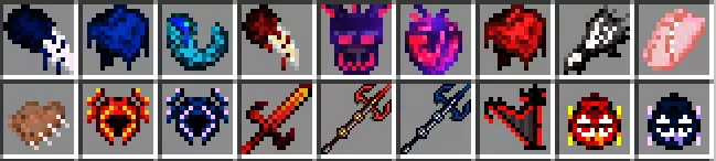 Контент из модификации | Мод Новые демонические боссы