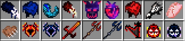 Контент из модификации | Мод Новые демонические боссы