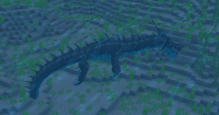 Превью мода | Мод Водяной дракон