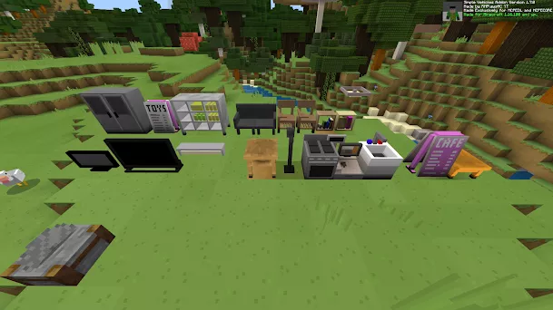 Превью мода | Мод Предметы и мебель