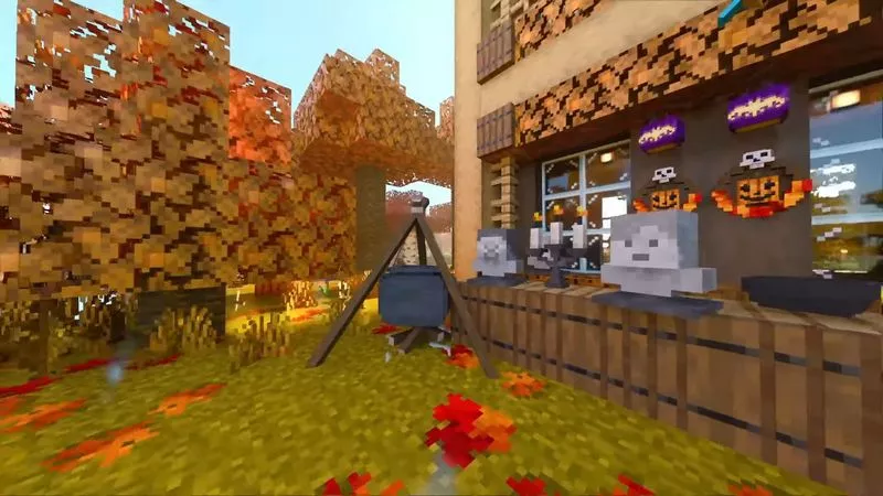 Превью мода | Мод Жутенькие декорации