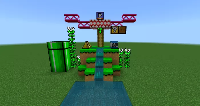 Превью мода | Мод Блоки из Марио