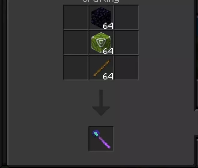 Рецепт создания | Мод Светящиеся магические посохи