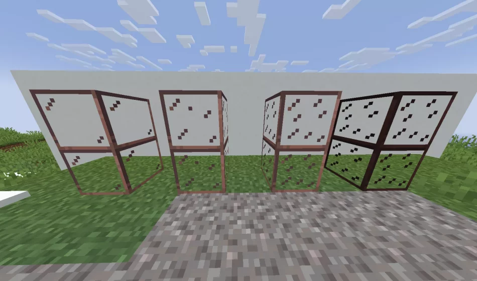 All the glass variants