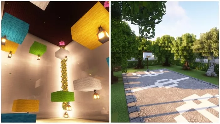 Скриншот мода | Мод Структуры в 1 клик