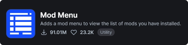 mod-menu